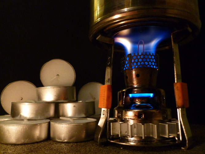 G-Micro PSL Wax Gasifier Burning Tealight Candles