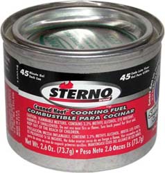 Sterno Canned Heat