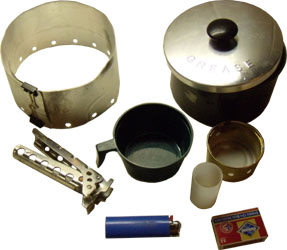 Grease Pot Cooking System