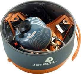 JetBoil Helios System - Packed